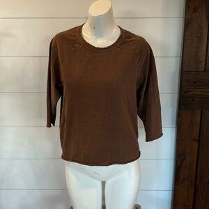 JAMES PERSE RAGLAN SLEEVE T SHIRT SIZE 1 small J26